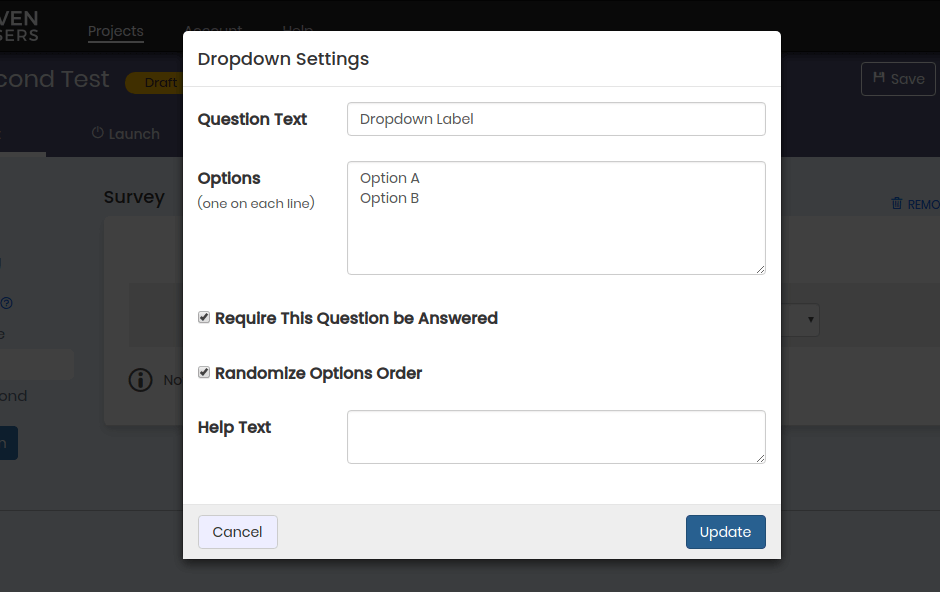 Survey Creation